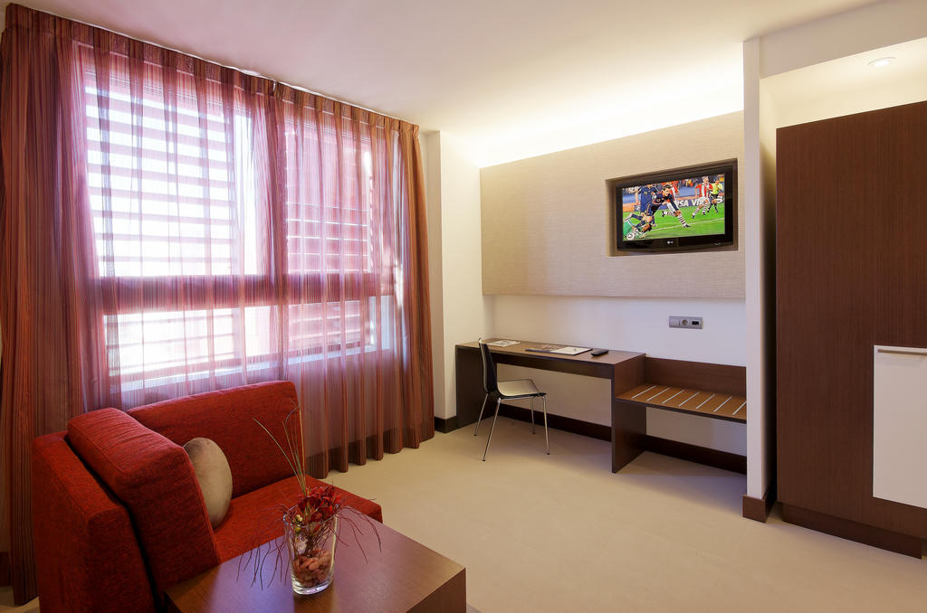 Hotelsefutbol Las Rozas de Madrid Zimmer foto